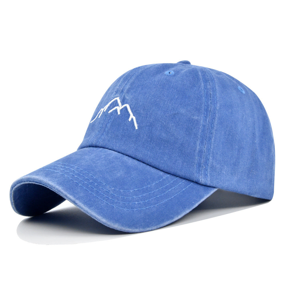 casquette à visière brodée, chapeau de soleil avec lettres