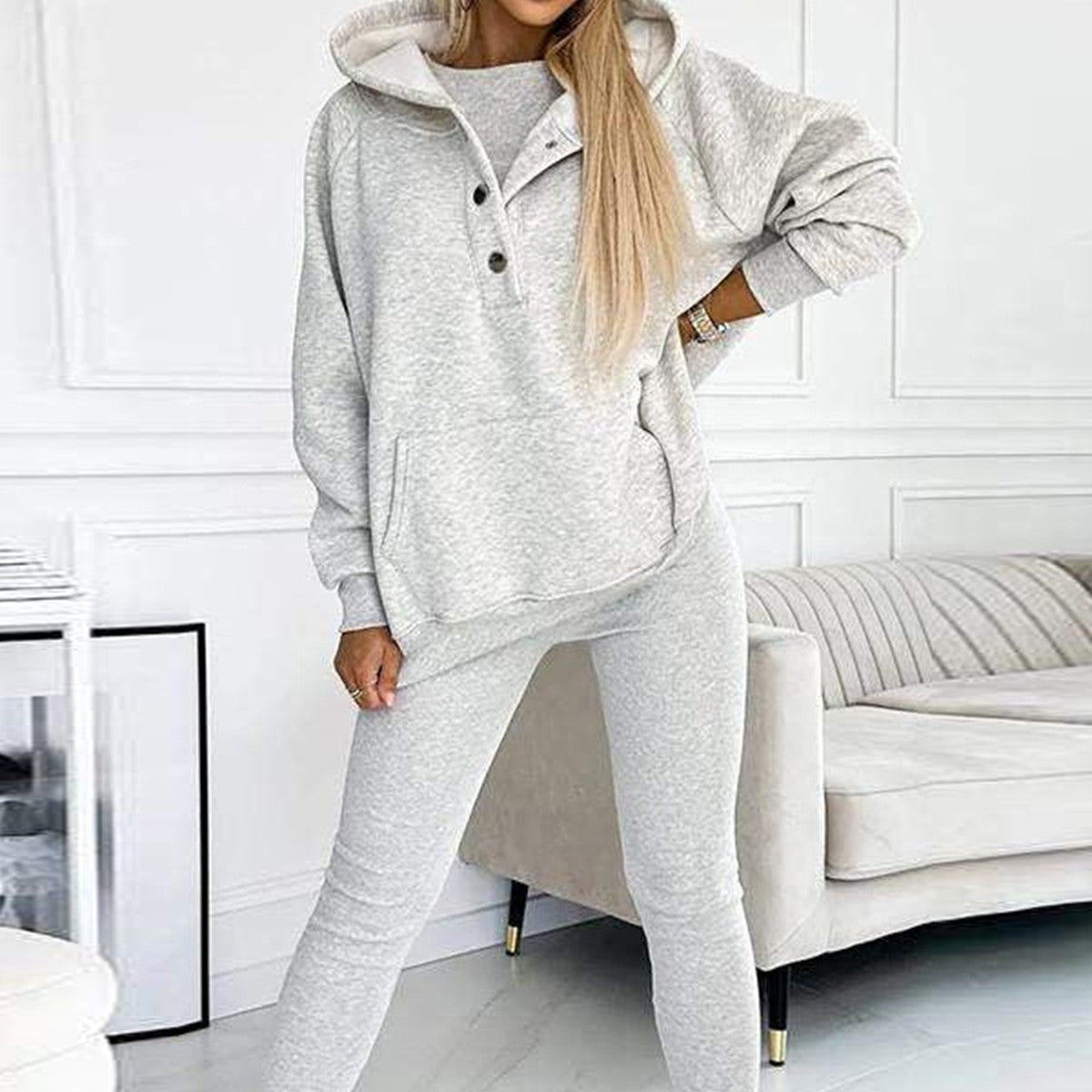 Loose 3-piece sports set