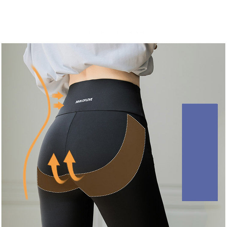 LEGGINGS EN PEAU DE REQUIN AVEC LETTRE AU DOS