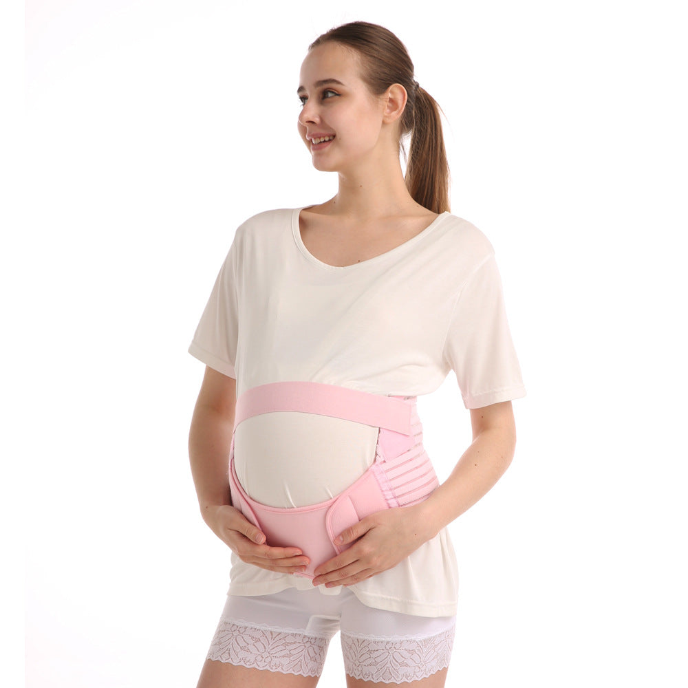 Pregnant Belly Support Belt Velcro Breathable Relief Waist Support Belt Adjustable Tire Belt Cross-Border