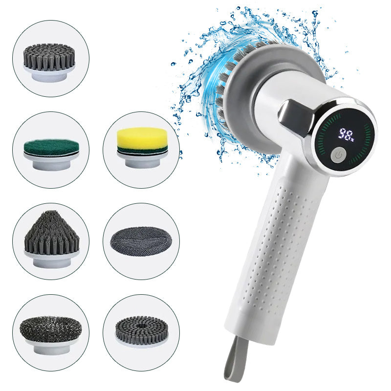 Brosse de nettoyage électrique multifonctionnelle,