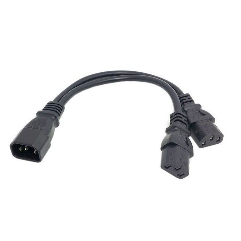 Y Splitter Adapter Cable Single C14 To Dual C13 513R 35 Cm