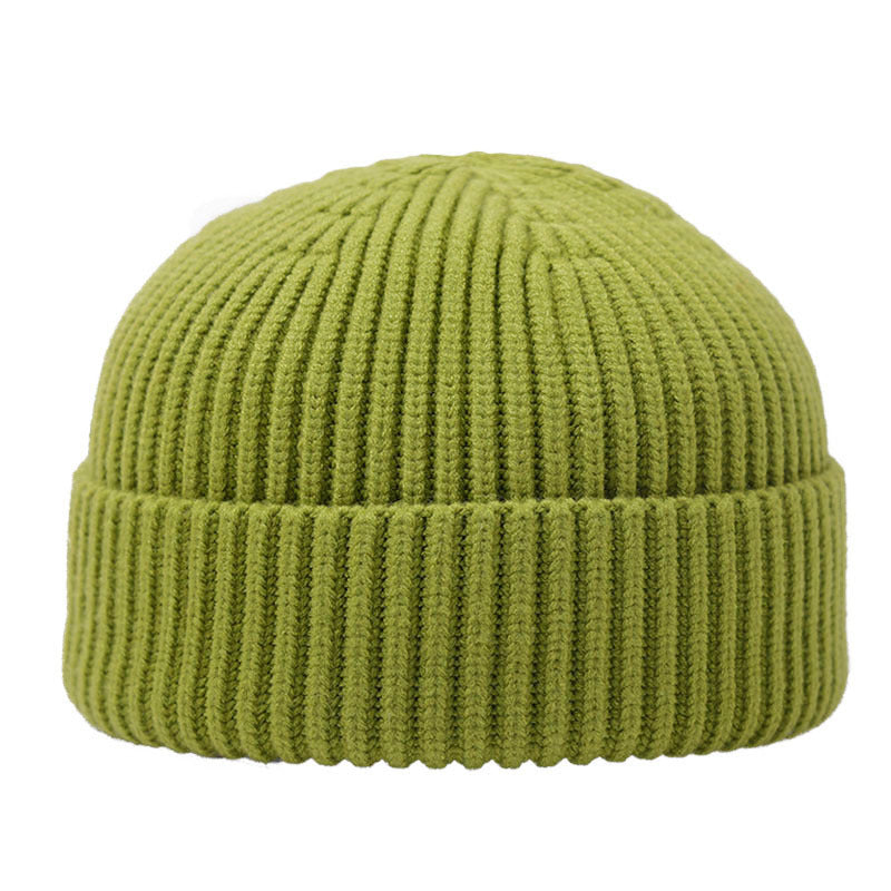 Retro Solid Color Adult Melon Hat