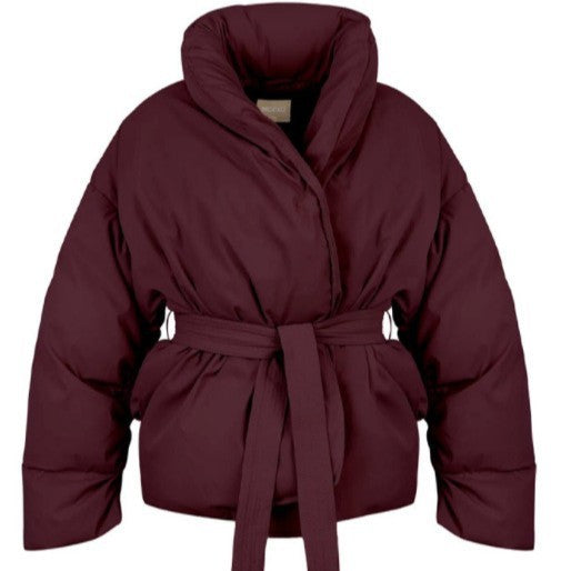 Manteau Thermique à Col Montant