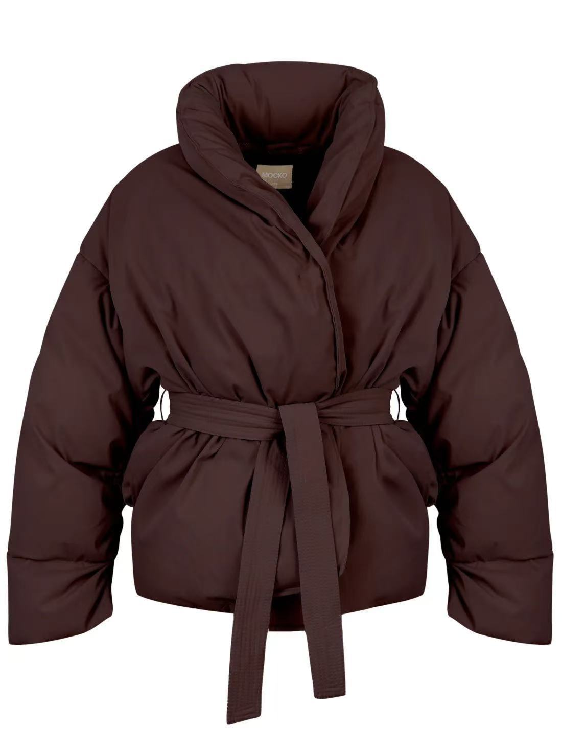 Manteau Thermique à Col Montant