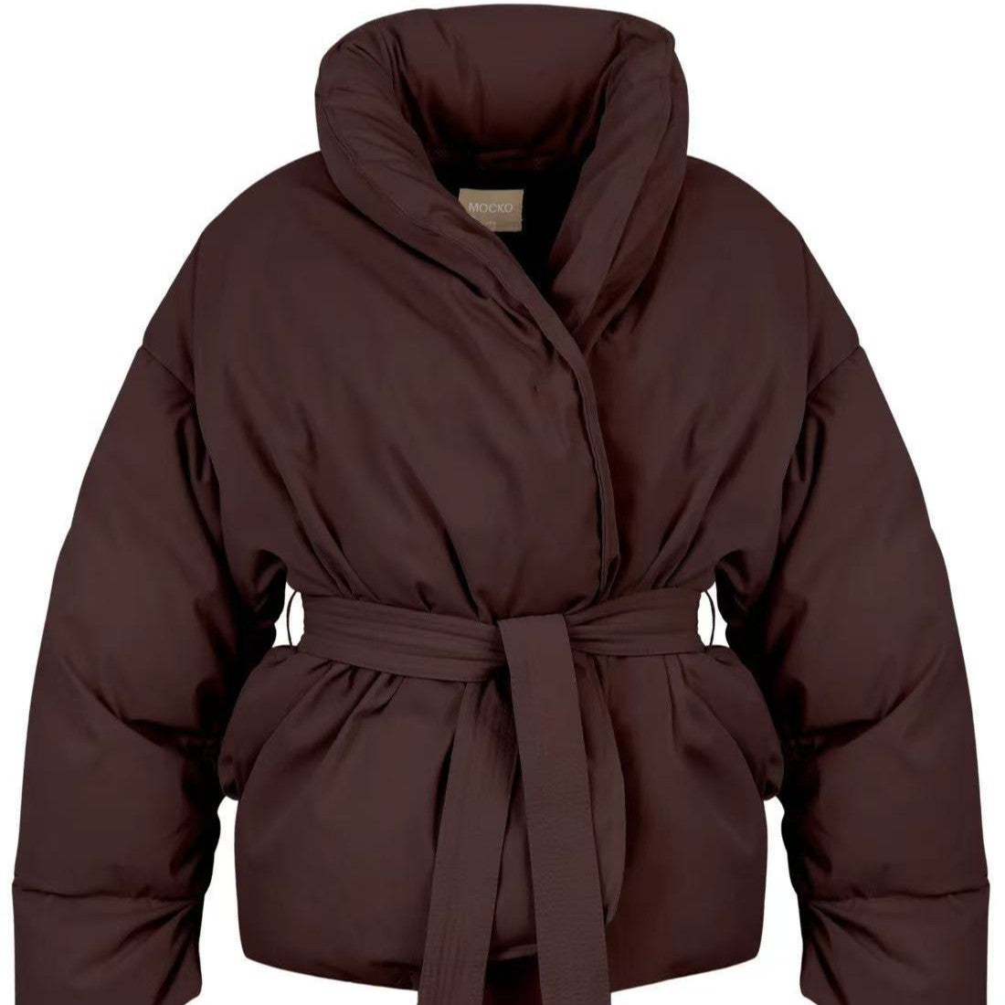 Manteau Thermique à Col Montant