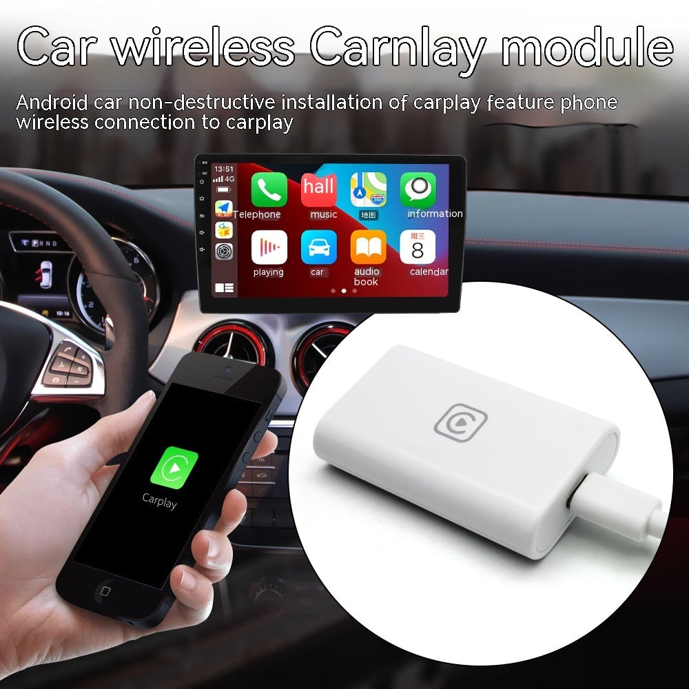 Wireless Carplay Module Adapter Mirror Projection Screen Android Car Machine