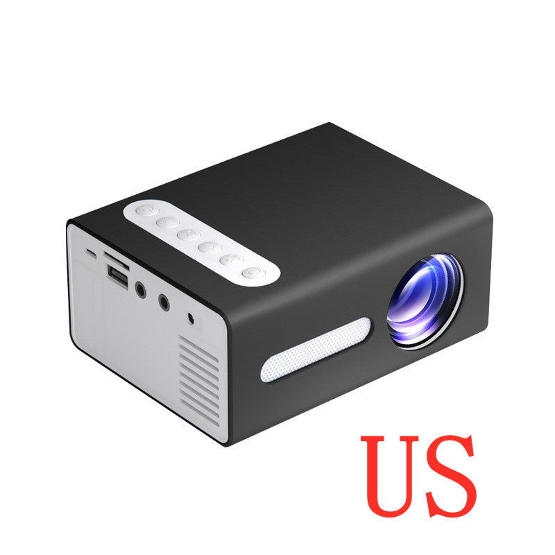 Home Office T300 Projector 1080P Miniature Mini Projector