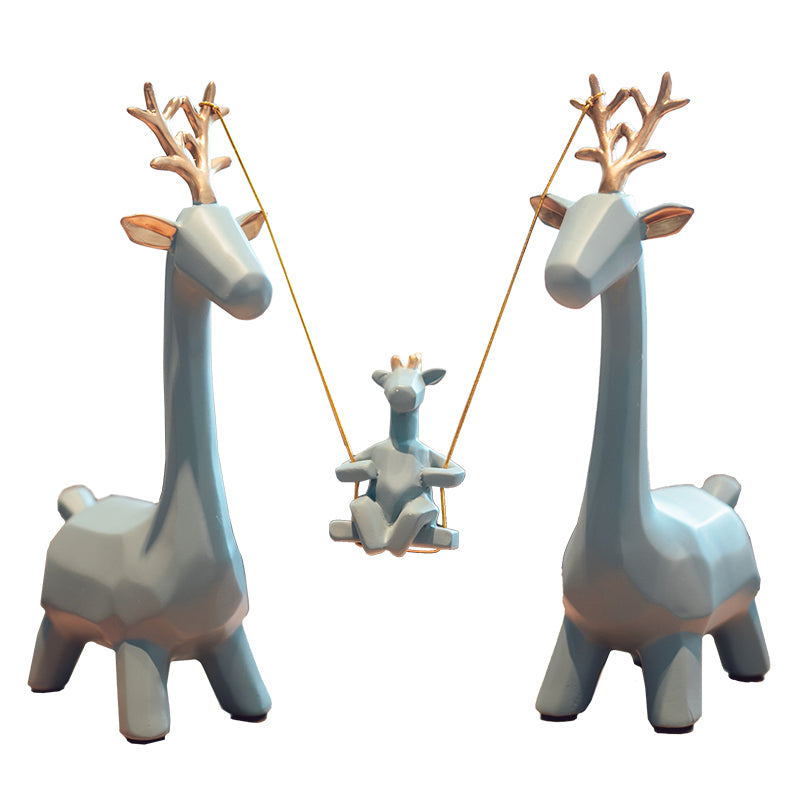 Light luxury deer ornaments