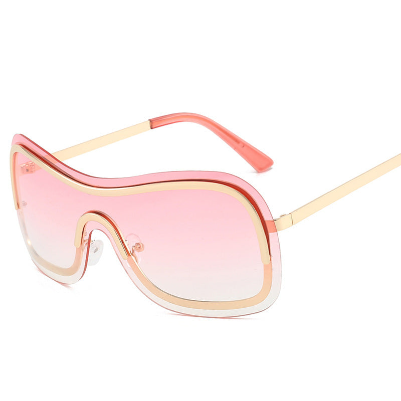 Fashion Street Shot Metal Sunglasses for Women