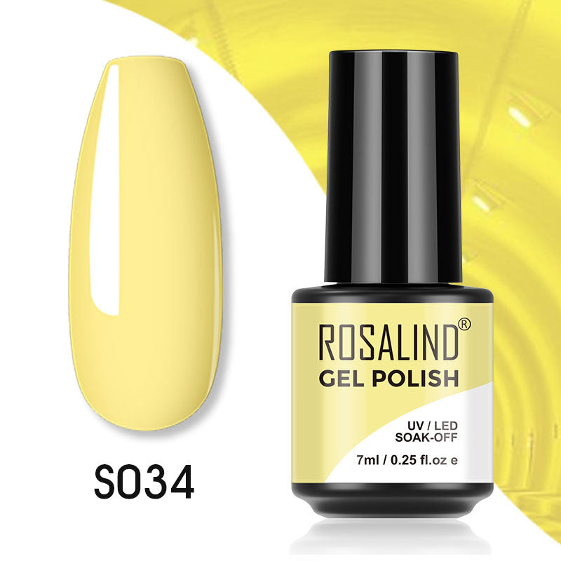 ROSALIND 7ml Base&Top Coat Gel Nail Polish