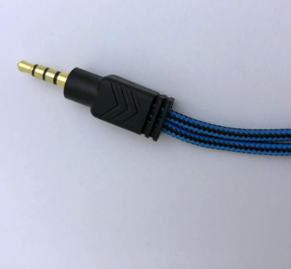 3.5mm One-to-two Audio Aux Headphone Microphone Adapter Cable