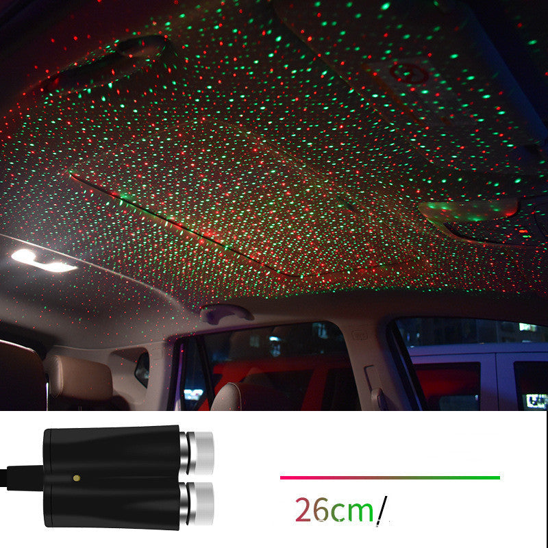 Star Light Projector Party Lights USB Car Interior Lighting Starry Sky Galaxy Night Lights