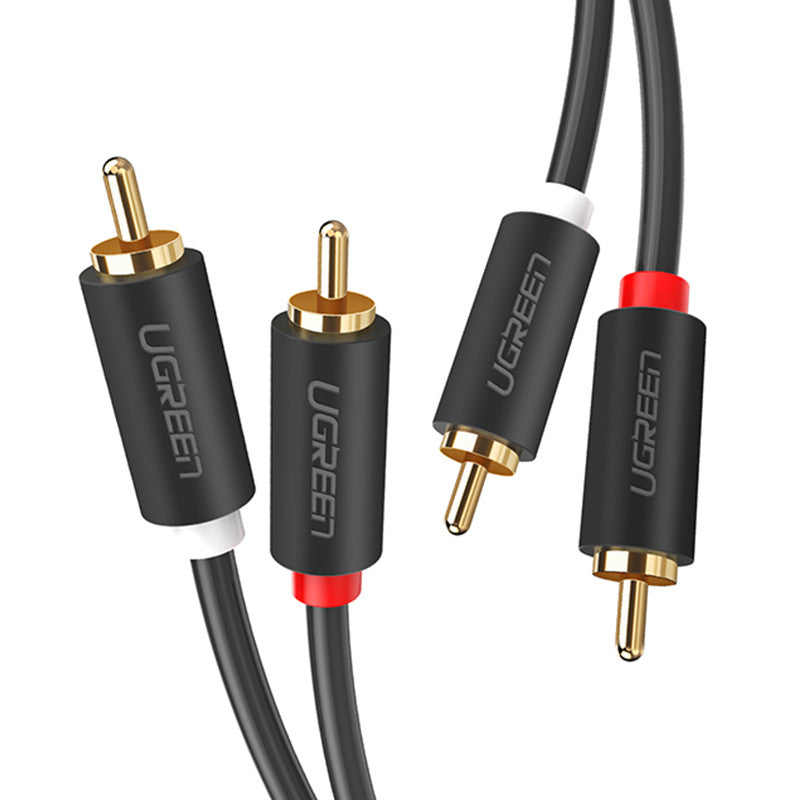 Double Lotus Head Audio Cable Two To Two Fever Signal Cable