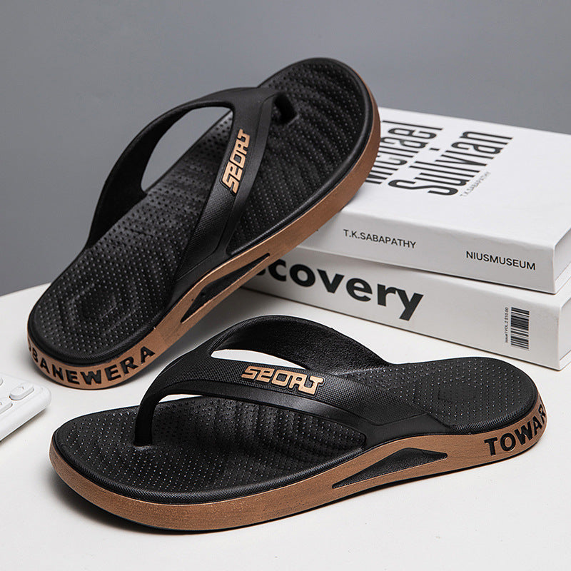 Men's Simple Non-slip Outdoor Leisure Flip-flops