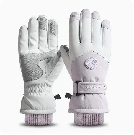 Ski Gloves Winter Men Plush Insulation