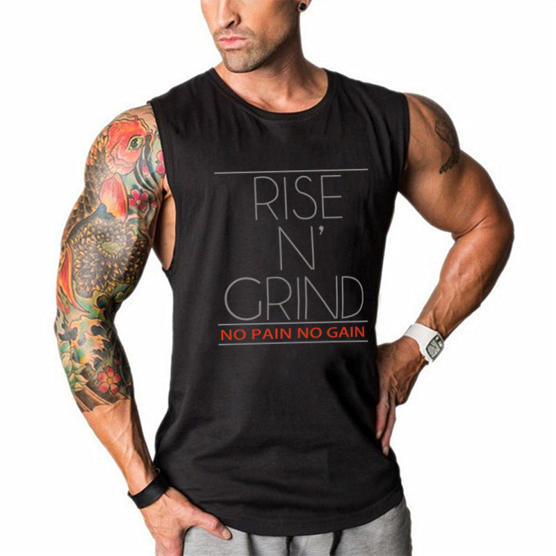 Sports sleeveless T-shirt 