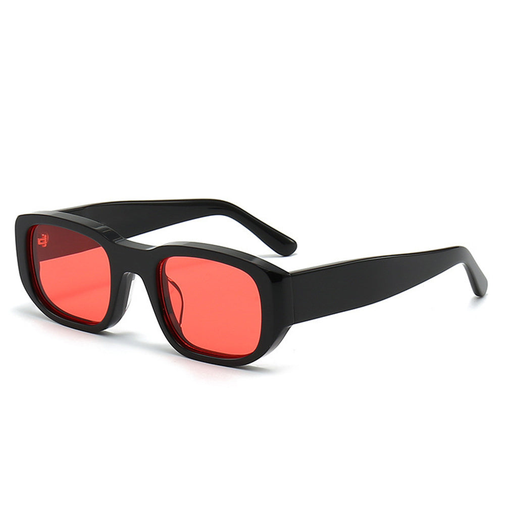 Thick Plate Color Trend Niche Hip Hop Retro Nylon Sunglasses