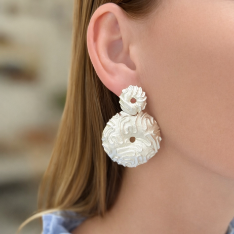 Pendientes Circulares Plata