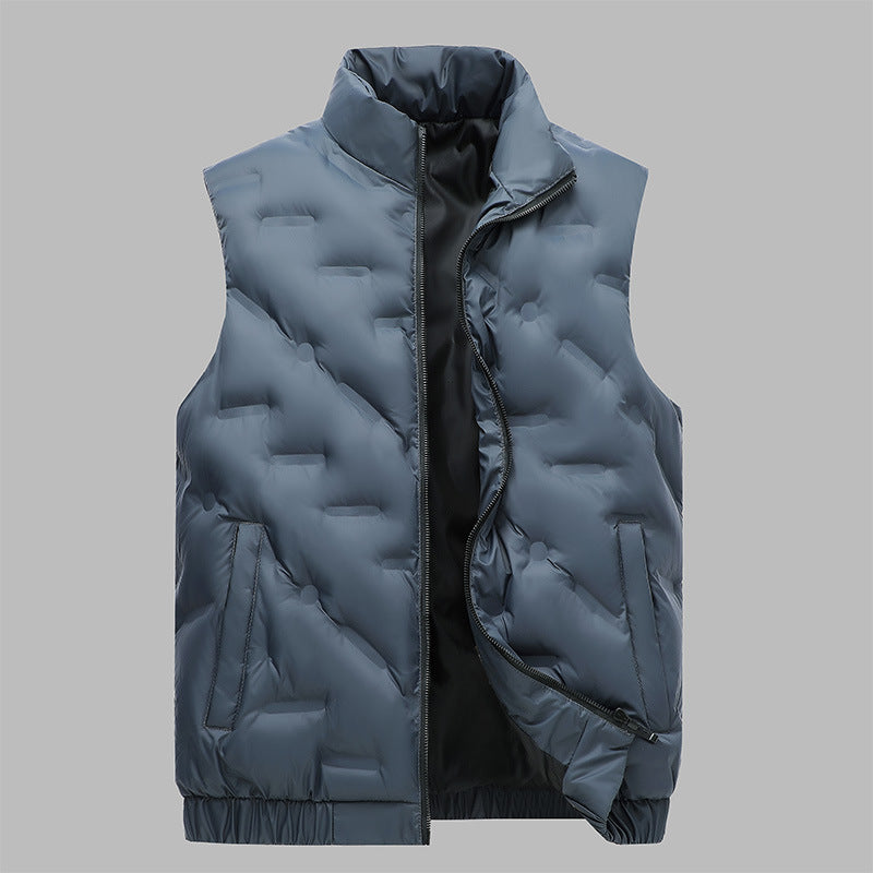 Warm Cotton Vest Male Thickening Exercise