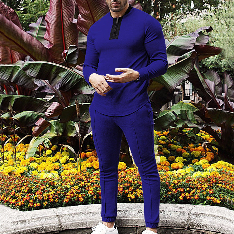 Men's long sleeve sports set