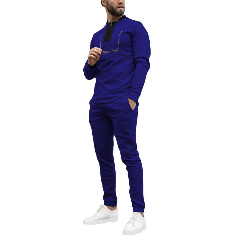 Men's long sleeve sports set