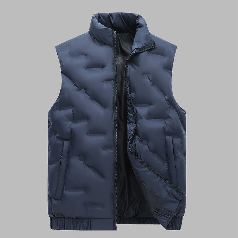 Warm Cotton Vest Male Thickening Exercise