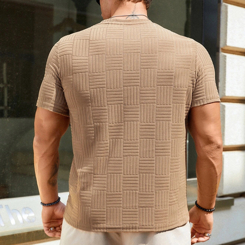 Casual Fashion Men's Short Sleeve