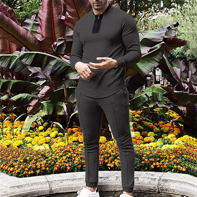 Men's long sleeve sports set