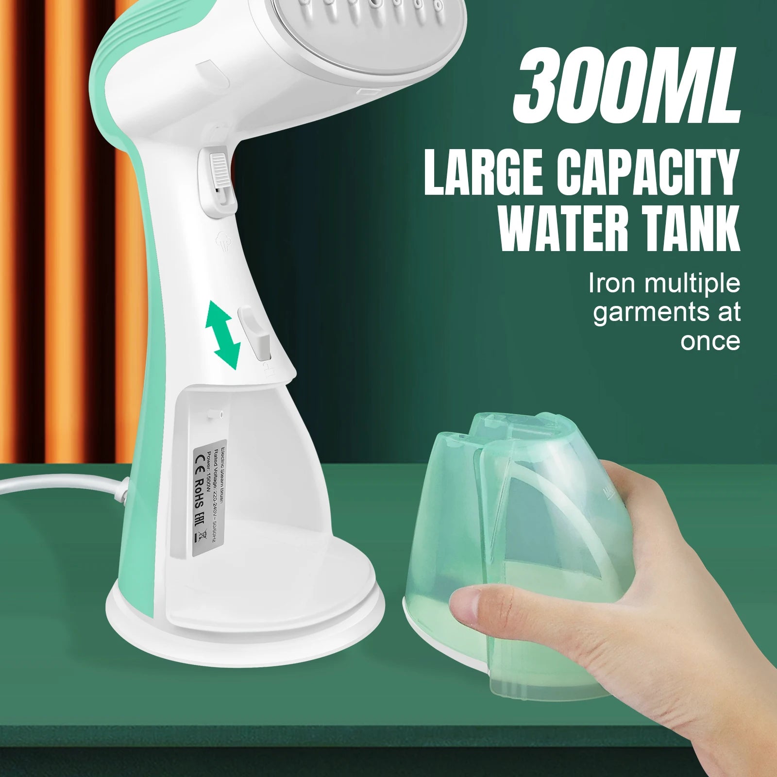 DayPlus 4800W Garment Handheld Steamer