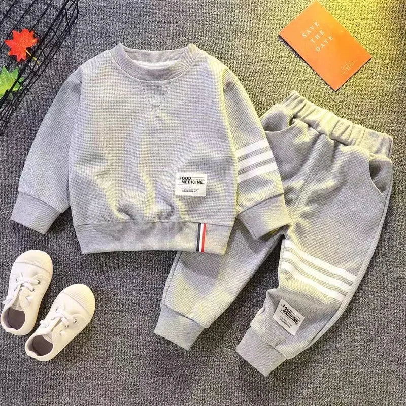 Kids Clothing Set Long Sleeve Sweater and Pants 2 Piece