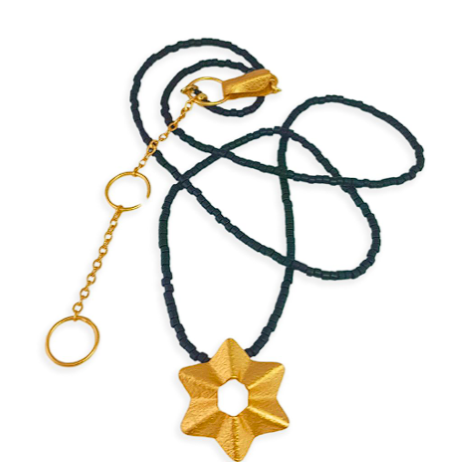 Collar Estrellado Oro