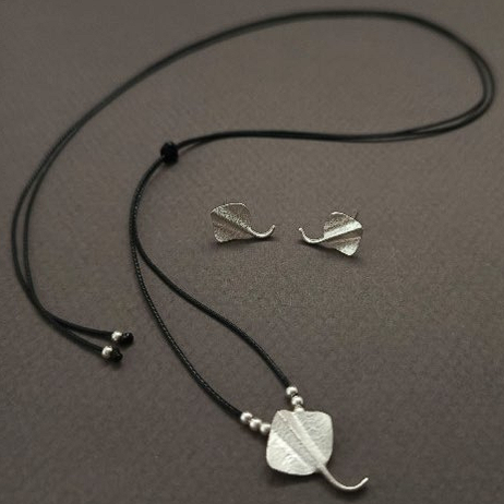 Conjunto Mantarrayas Plata