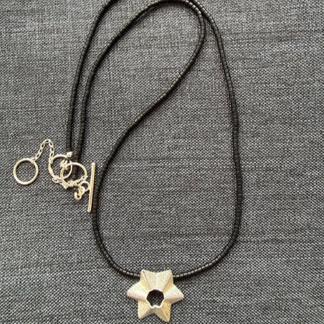 Collar Estrellado Plata