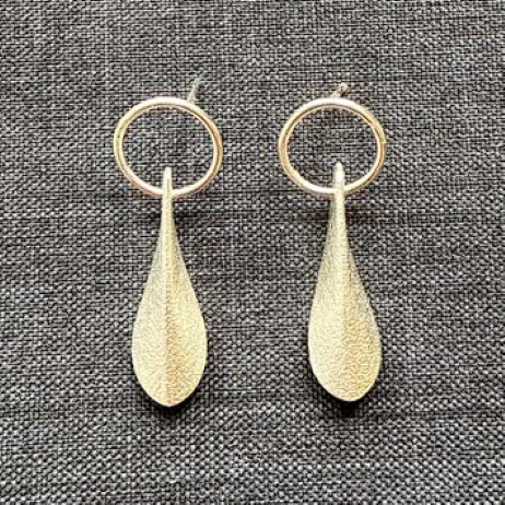 Pendientes Balance Circular Plata