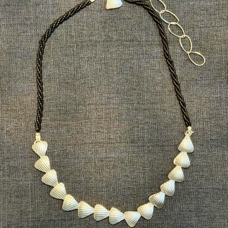 Collar Huellas Plata
