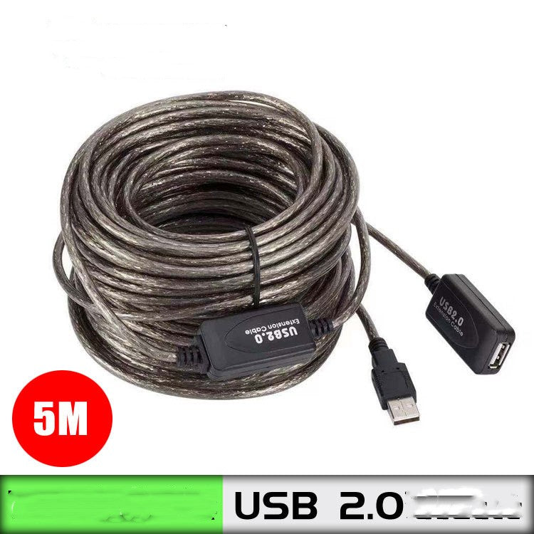 USB High Speed Data Cable With Chip 5m