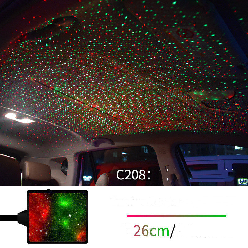 Star Light Projector Party Lights USB Car Interior Lighting Starry Sky Galaxy Night Lights