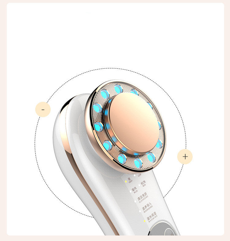 Facial Massager Skin Care Tools 7 In 1 Face Lifting Machine Galvanic Facial Machine Face Tightening Machine For Skin High Frequency Facial Machine