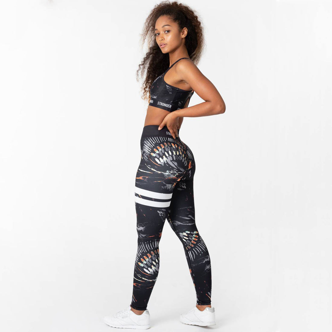 Pantalon de yoga  legging taille haute, pantalon de sport