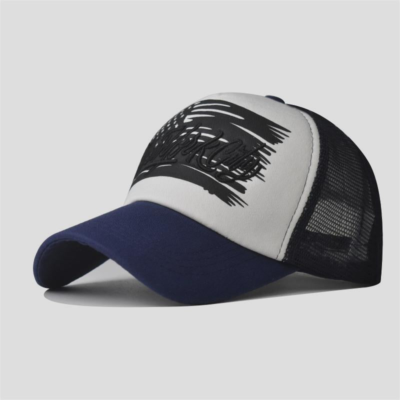 Casquette de Baseball brodée en coton, casquette d'été en maille assortie pour hommes et femmes en plein air