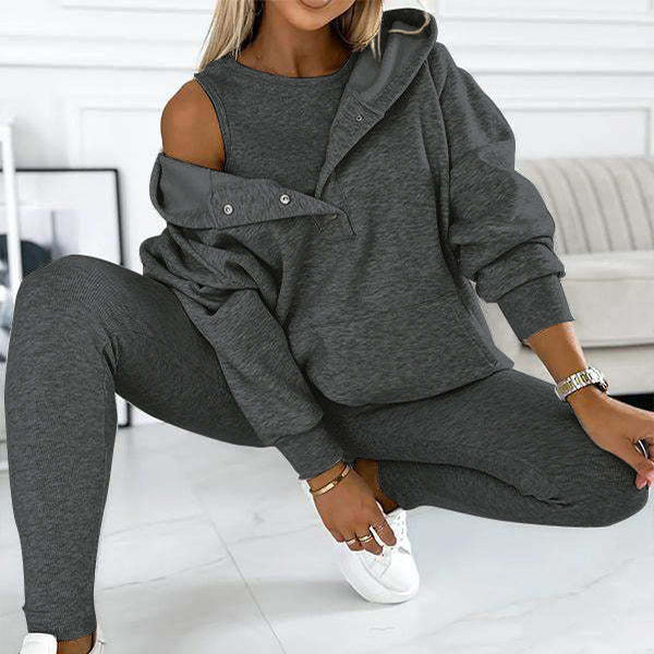 Loose 3-piece sports set