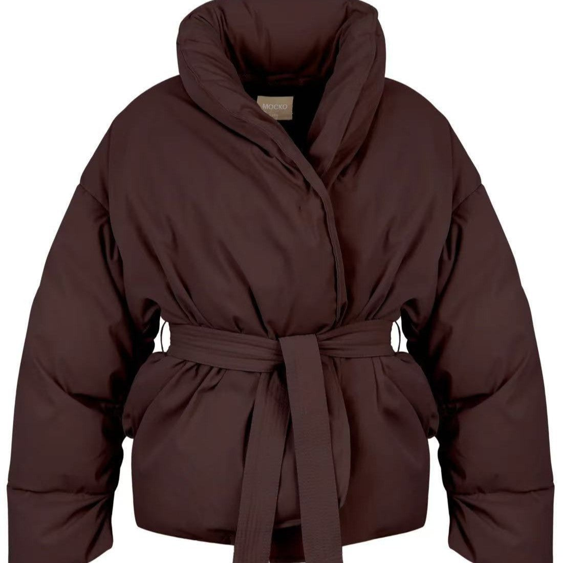 Manteau Thermique à Col Montant