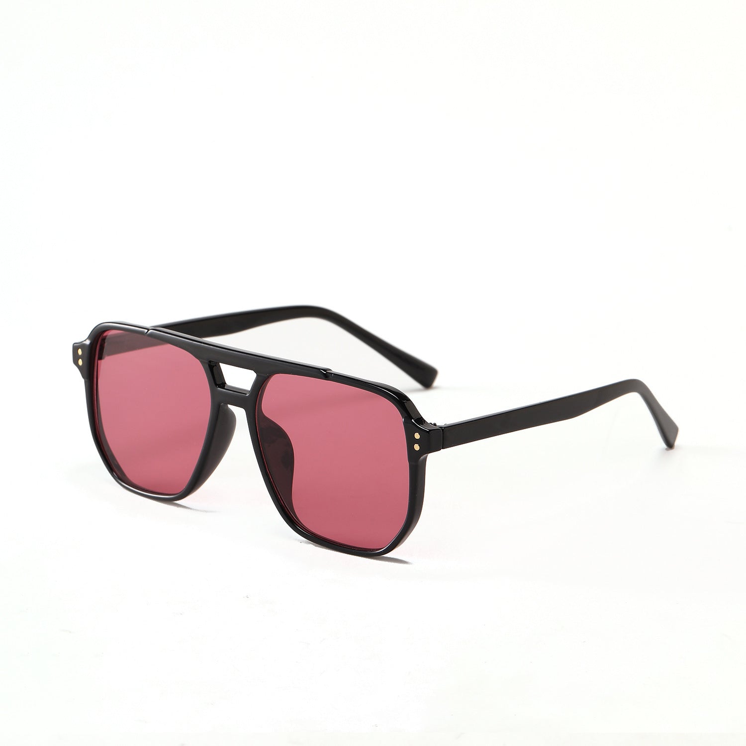 Double beam square sunglasses,