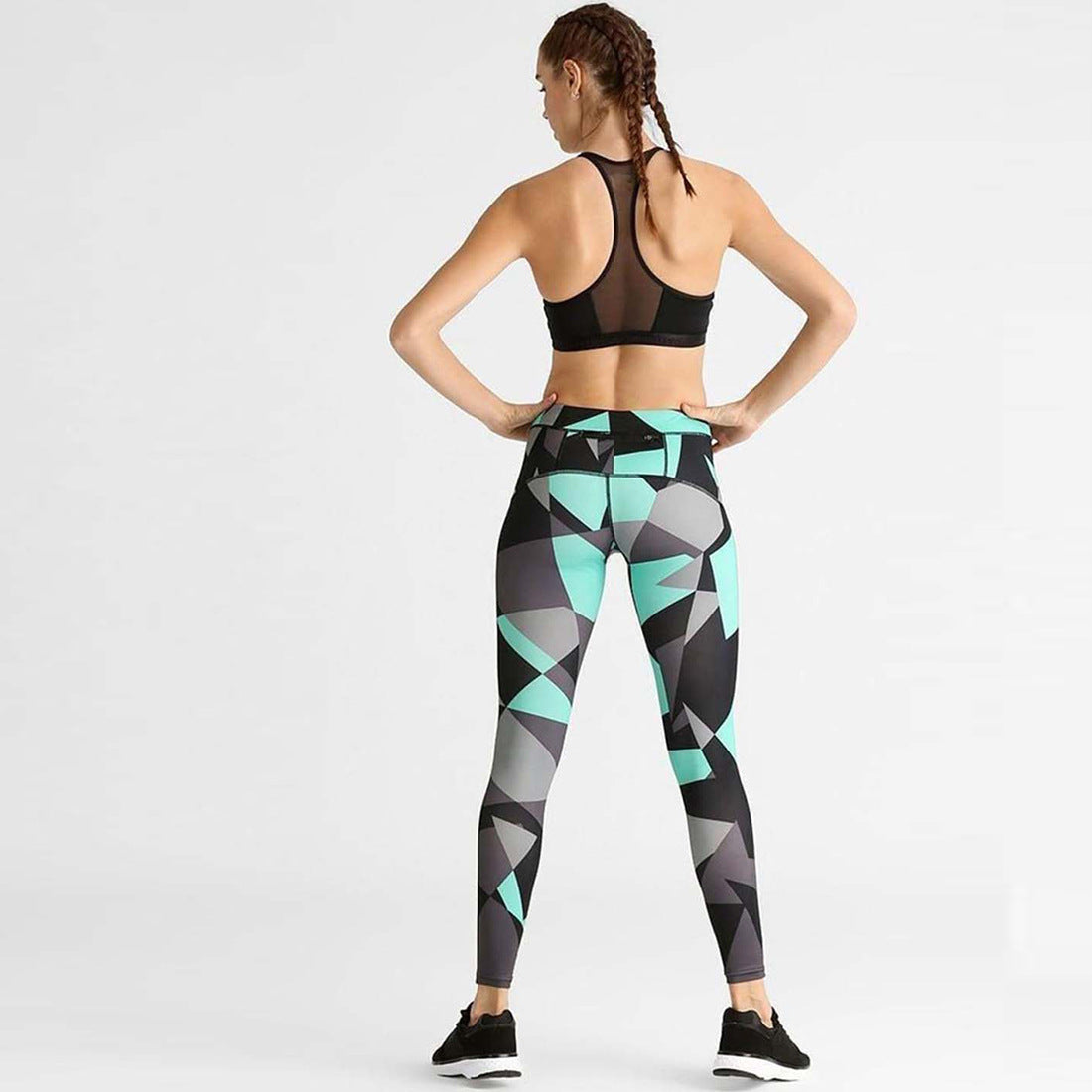 Legging de sport à neuf points Diamond  pour femme