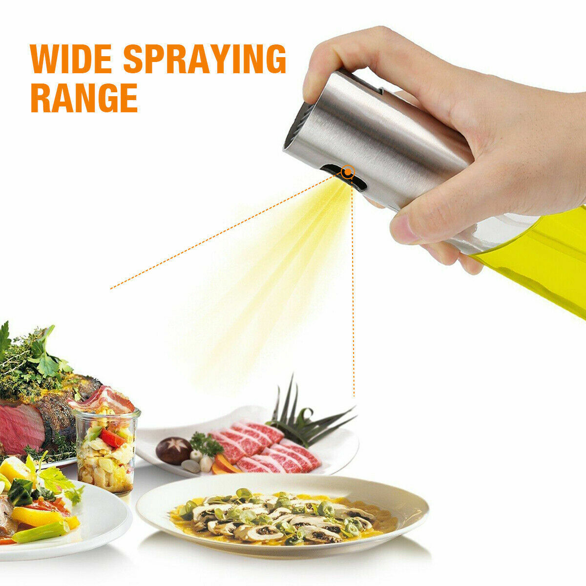 Olive Oil Sprayer, Mister Cooking, Fine Bottle, Cooking Oil Dispenser