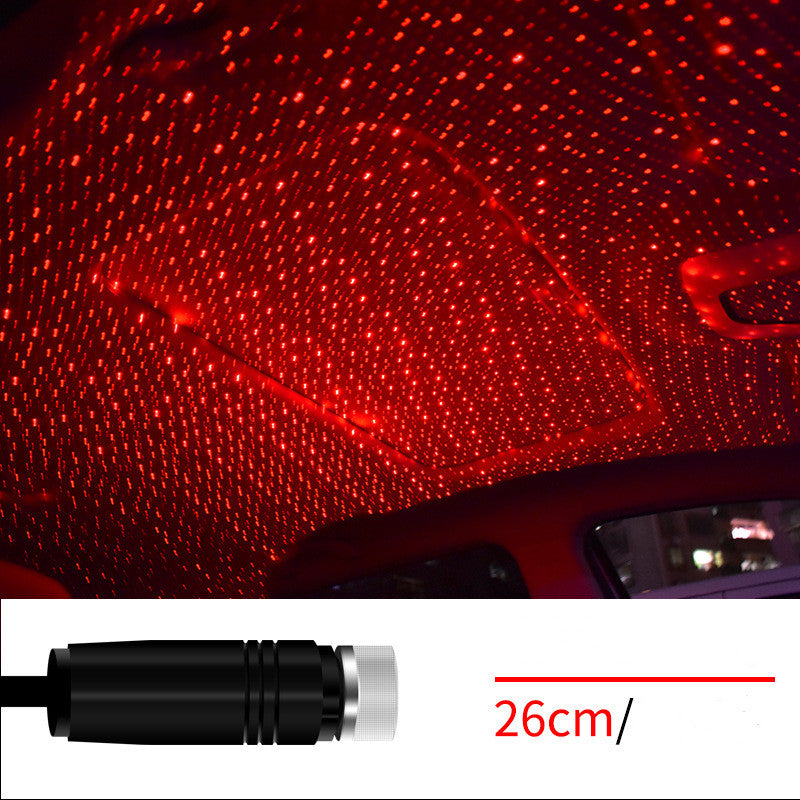 Star Light Projector Party Lights USB Car Interior Lighting Starry Sky Galaxy Night Lights