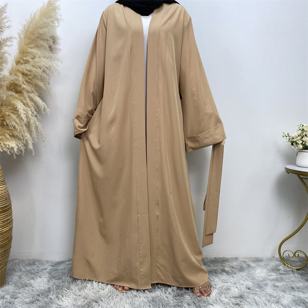 Fashion Solid Color Robe Ladies Cardigan