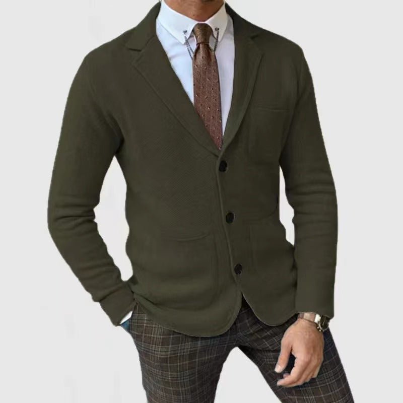 Casual fitted English style formal suit