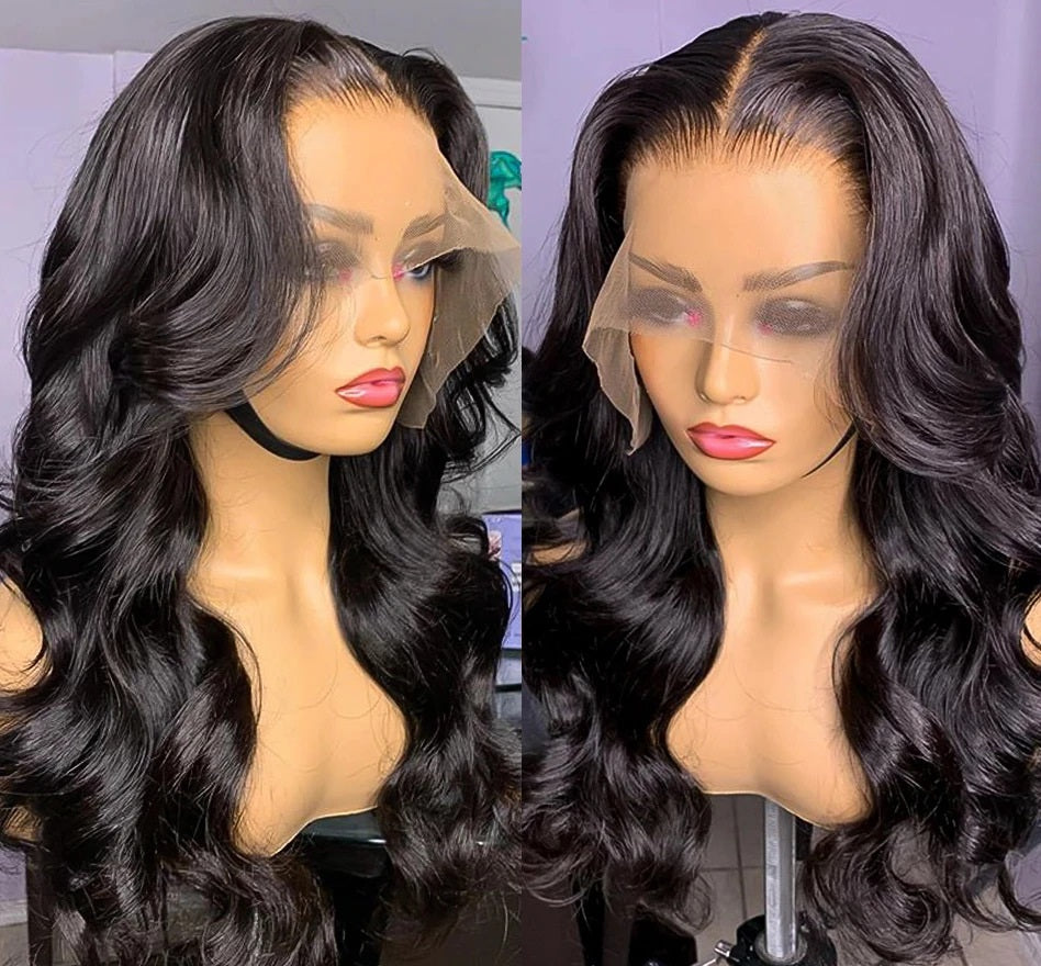 Perruque Lace Front Wig Body Wave 100% Naturel